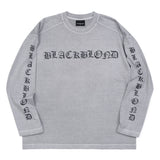 BBD クラッシュドフェイスピグメントロングtシャツ