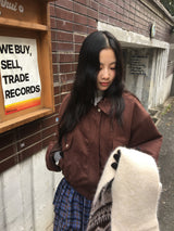 Kiko Suede Padded Jacket (2color) - MD Pick