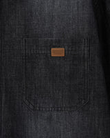 Durant Patch Washed Short Sleeve Denim Shirts