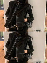 Ever Dumble High-Neck Two-Buckle Mustang Vest