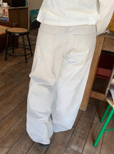 Cittard Wide Cotton Pants