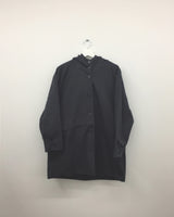 ギャバジンフード付きハーフコート (2color)