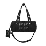 FFFF EYELET DUFFLE BAG (BLACK) F25ZE030