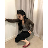Round Basic Cardigan