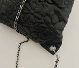 Flower backpack black