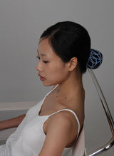 Flower Hair Net (blue)