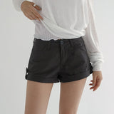 [Mironti] Roll-Up Cargo Shorts - 3 Colors