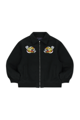 MIN-HWA WOOL SOUVENIR JACKET