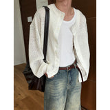 [Unisex] Ethnic see through cardigan(3color)