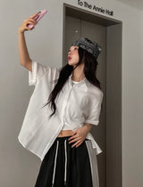 Breeze Summer Stripe Short Sleeve Shirt