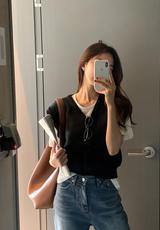 [Lè made/7,000 Sold] ルメイド ベーシック Vネック ベスト