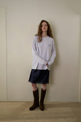 ヒアスリーブTシャツ_メランジ