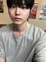 ローム ソフト Uネック ロングスリーブ Tシャツ