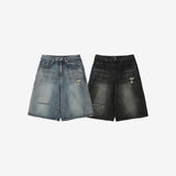 Metz Checked Half Denim (2color)