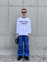 (UNISEX) M-51 フィールドワイドパンツ  BLUE