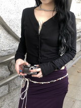 Two-Way Twist Cardigan