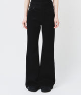 (W) Black Flare Jeans