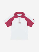 1/2 オーセンティックテーブルテニストレーニーTシャツ (ホワイト/ピンク)