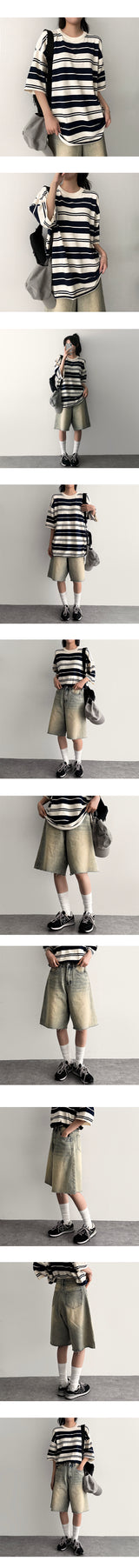 Tira boxy fit unit price short-sleeved knitwear