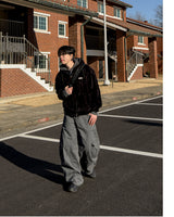 Labeni Striped Brushed Hoodie