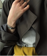 Elles Belted Half Trench Coat / 2 colors
