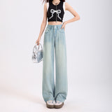 Lyocell Lightweight Wide Leg Denim Pants