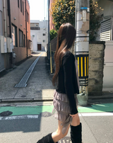 ラブオブスリムデイフリルカーディガン