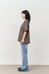 Cut-off Pigment Cropped Top (3color)