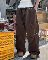 [Unisex] Dyeing tuck cargo pants(3color)