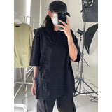 FAITH FADE - Signature Emboss Oversized Tee (Black)