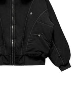 [Lining Fur] トリシャーラクーンファーカットパディングジャンパー