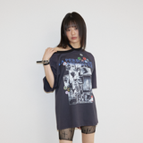  CHOKER ROCK T-SHIRT NAVY