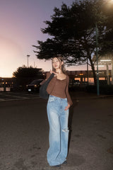 California Sunset Button Up Top - 2 colours