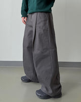 Marel One-tuck Wide Cotton Pants