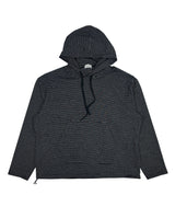 No.1523 ストライプストリングフードTシャツ