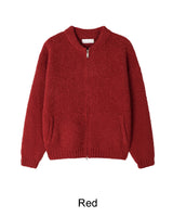 Helid Boucle Knit Zip-Up