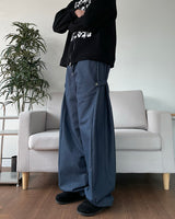 Side Snap Denim Pants