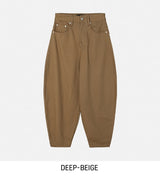 Clear Balloon Wide Cotton Pants