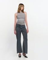 Layered Sleeveless _ GREY