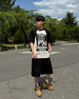 ポートナグランショートスリーブTシャツ(Black)