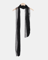 Laron Wave Dot Lace Scarf