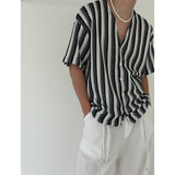 [S/S] エスニックストライプサマーカーディガン（２色）