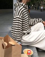 Fiction Stripe Hoodie