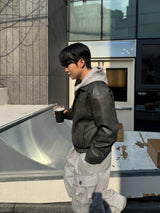 Rodin Hook Leather Jaket