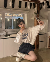 Fleece Crop sweat