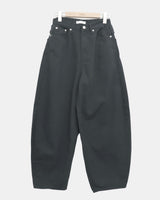 Habeun バックコルセットバルーンワイドパンツ