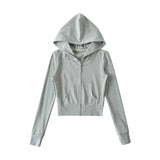 Color Point Hood Jacket