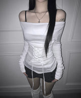 ミミコルセットオフTシャツ (2colors)