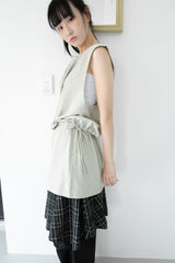 classic check midi skirt(2colors)