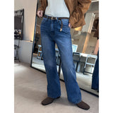 [FLARE FIT] Relax flare fit denim pants(2color)